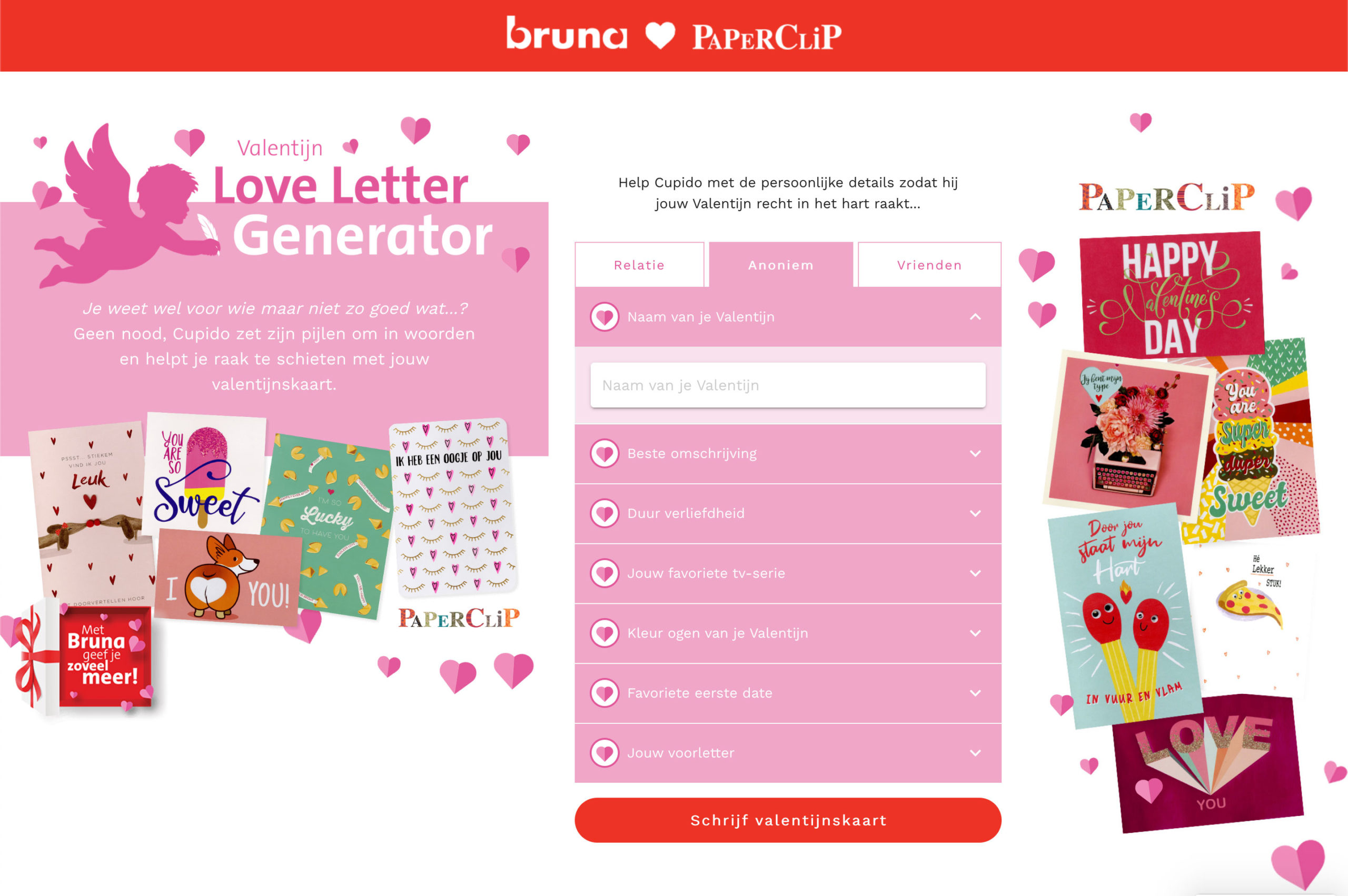 online love letter generator